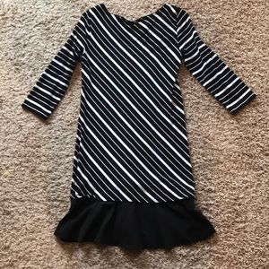 EUC WHBM striped dress Size M